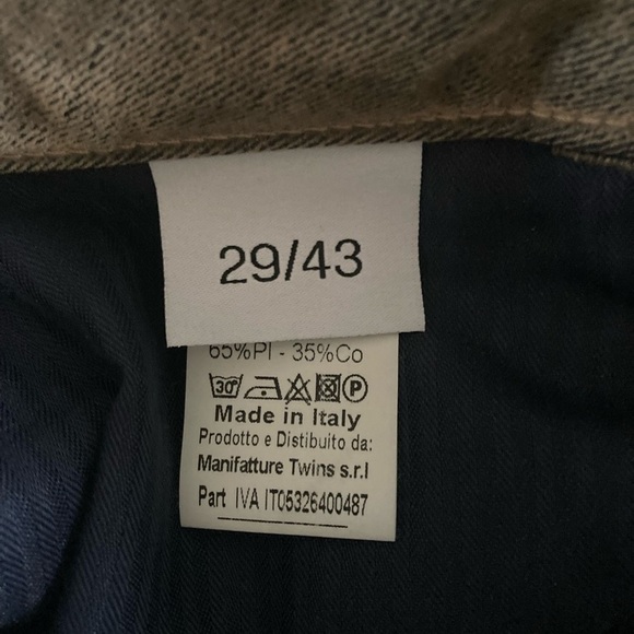 SHAFT JEANS Italy Lola hr Velvet Flock Pants Lace up Flare Hem in Oro Verde - Picture 10 of 15